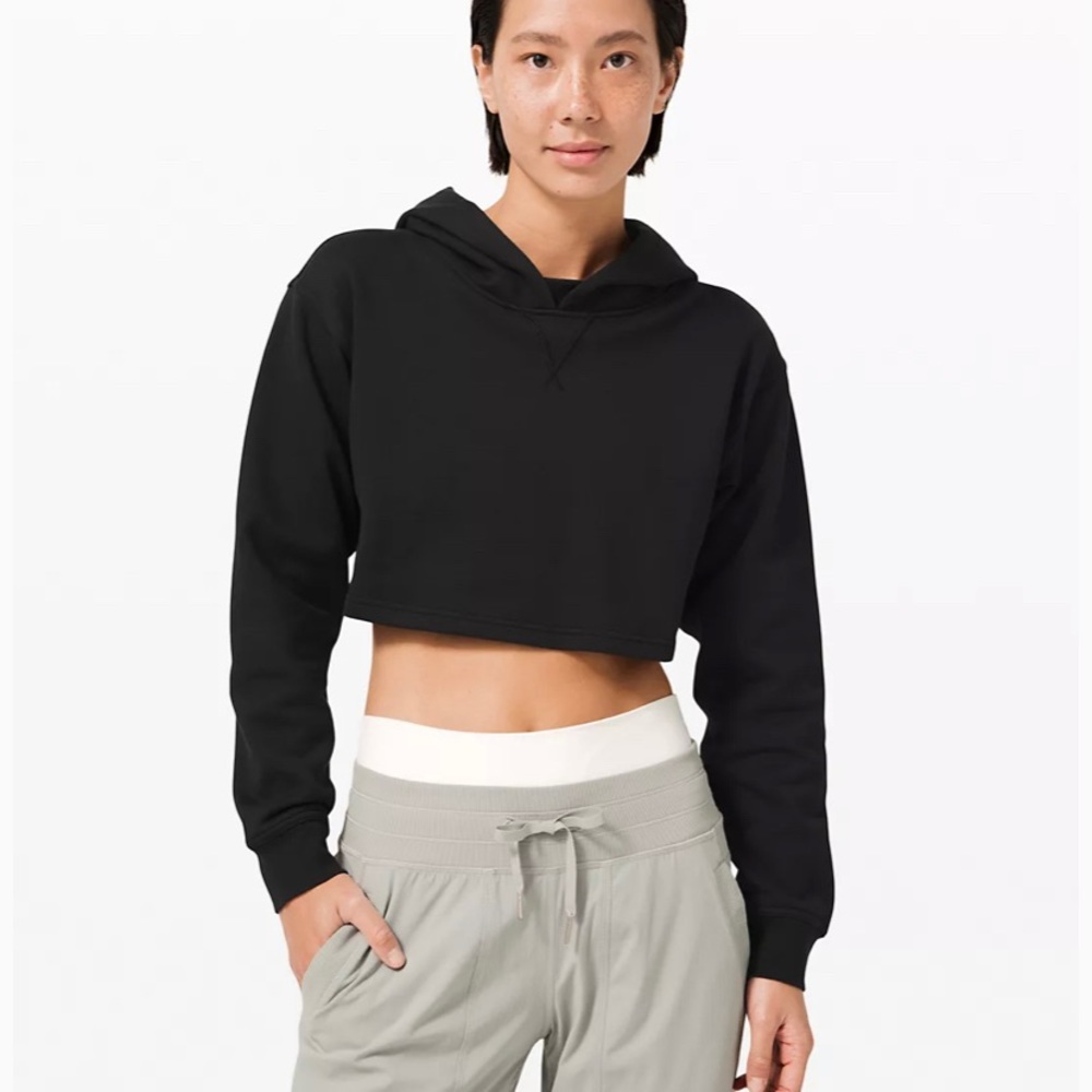 Lululemon All Yours Cropped Hoodie